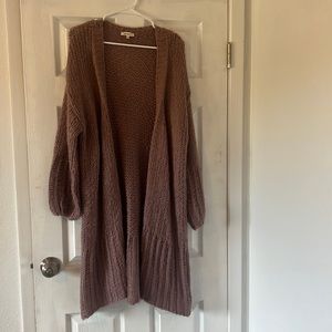 In Loom Cozy Long Cardigan S/M